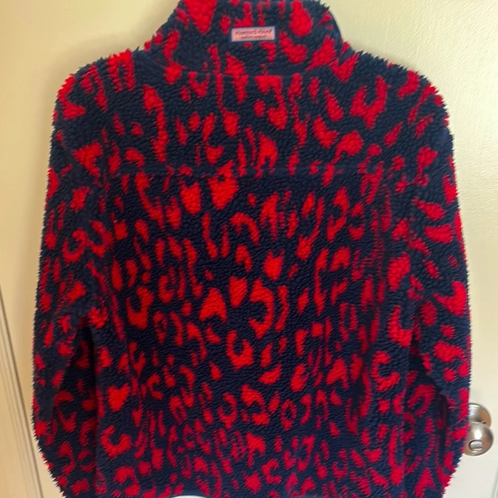 EUC - Vineyard Vines Red and Navy The Shep Shirt - Picture 9 of 11